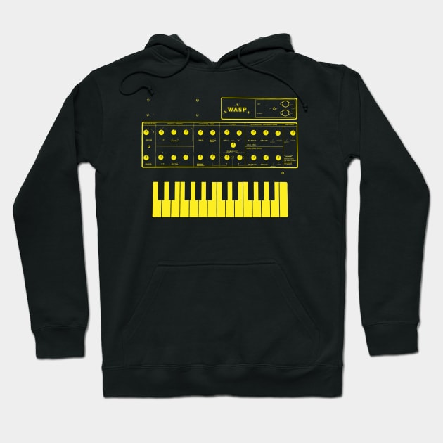 Wasp Synthesizer Hoodie by haunteddata